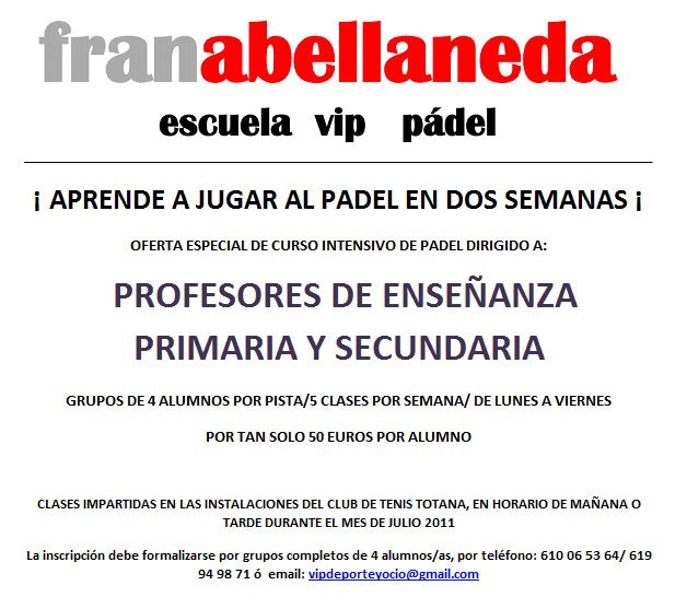 La escuela de pádel “Fran Abellaneda escuela Vip pádel”, solidaria con Lorca, Foto 4