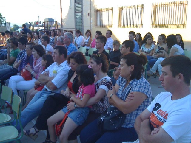 City officials attending the graduation ceremony for eight students in 4th of ESO CP "Guadalentn", Foto 2
