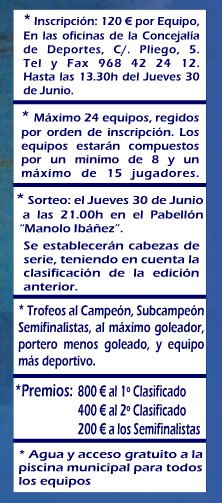 El Torneo de Fútbol-Sala Ciudad de Totana tendrá lugar los días 1, 2 y 3 de julio, Foto 5