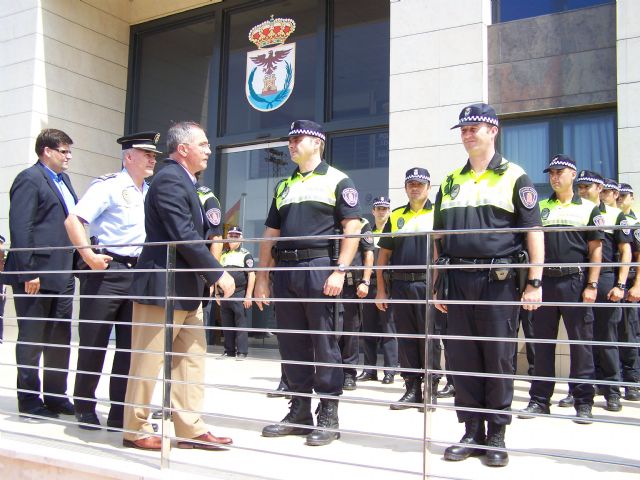 Autoridades municipales mantienen una reunión de trabajo con la totalidad de los agentes que integran la plantilla de la Policía Local de Águilas - 1, Foto 1