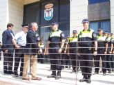 Autoridades municipales mantienen una reunin de trabajo con la totalidad de los agentes que integran la plantilla de la Polica Local de guilas