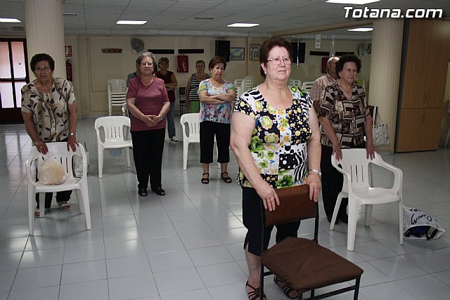Clausura del programa de gimnasia de mayores en el Centro de Personas Mayores - 6
