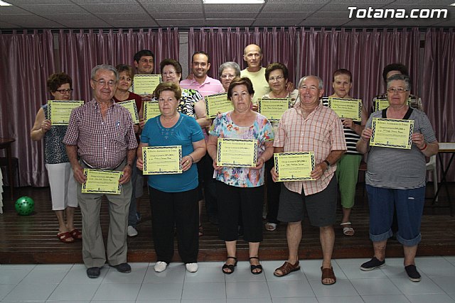 Clausura del programa de gimnasia de mayores en el Centro de Personas Mayores - 22
