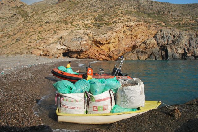 Continúan las labores de limpieza en las calas de la zona oeste - 3, Foto 3