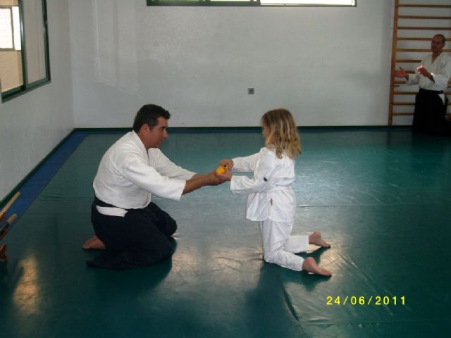 Aikido. Dos jvenes totaneras consiguen el cinto amarillo - 5