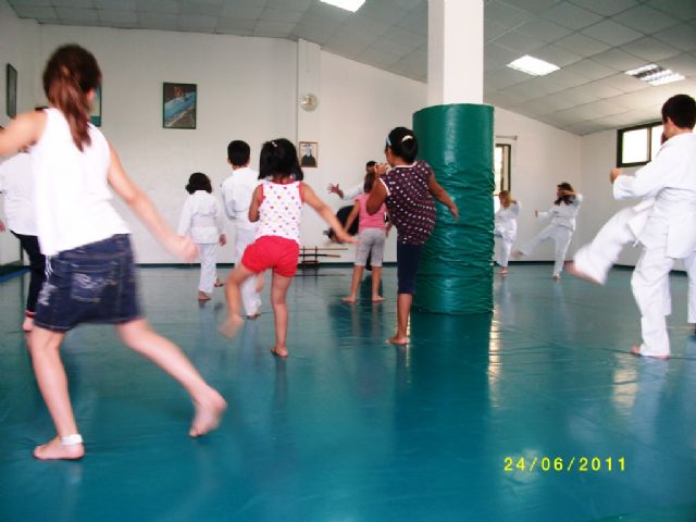 Aikido. Dos jvenes totaneras consiguen el cinto amarillo - 6