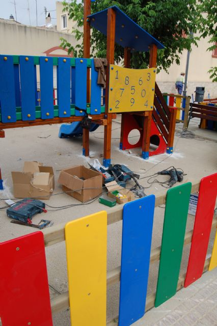 Comienzan las obras de renovación del jardín del barrio torreño de Los Vicentes - 2, Foto 2