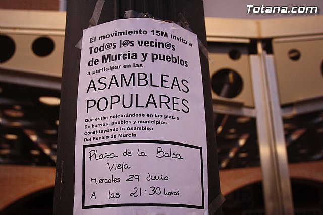 2ª asamblea popular del movimiento 15M en Totana - 5