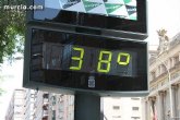 Sanidad informa de que la Regin estar en alerta amarilla altas temperaturas mañana domingo