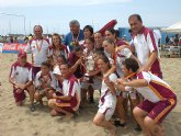 La seleccin femenina de ftbol playa, campeona de España