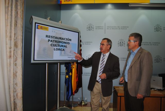 Fomento destina 1,7 millones de euros a  tres proyectos de recuperación del patrimonio histórico en Lorca (Murcia) - 1, Foto 1