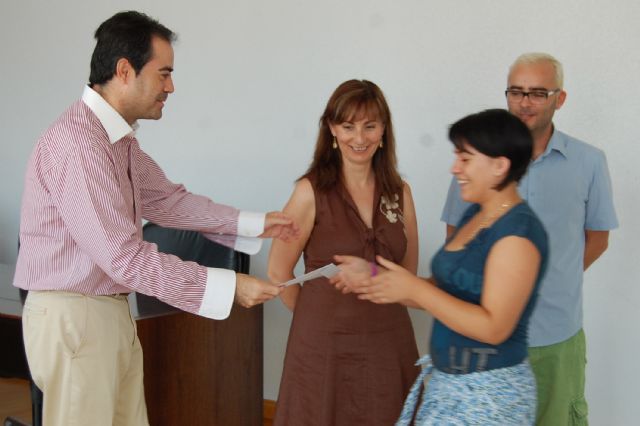 Los alumnos del programa de cualificación profesional para auxiliares de oficina de Lorquí, diplomados - 4, Foto 4
