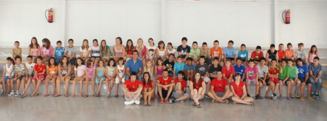 Puerto Lumbreras congrega a 60 jóvenes en el Campamento de verano bilingüe 2012 del Cabezo la Jara - 1, Foto 1