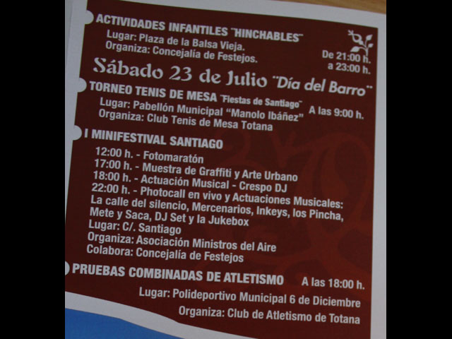 Presentan las Fiestas de Santiago 2011 - 14
