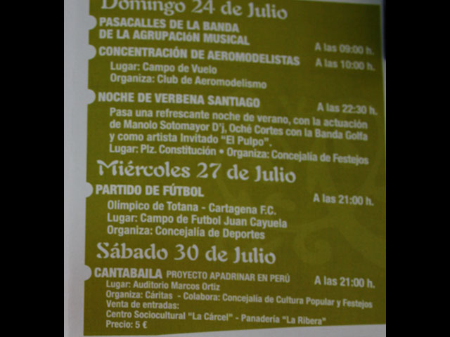 Presentan las Fiestas de Santiago 2011 - 16