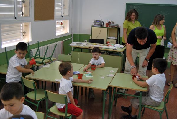 El alcalde del municipio, Alfonso Fernando Cern Morales, visita a los niños del Educaverano, Foto 7