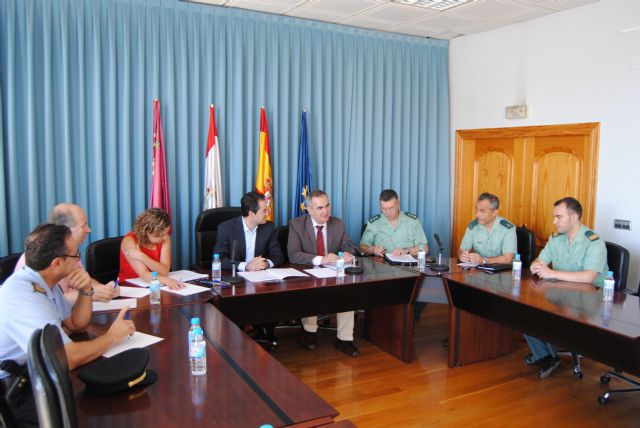 El delegado del Gobierno copreside con el alcalde de Lorquí la Junta Local de Seguridad - 1, Foto 1