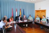 El delegado del Gobierno copreside con el alcalde de Lorquí la Junta Local de Seguridad