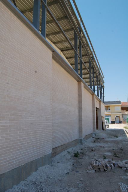 Las obras del pabellón deportivo del instituto Salvador Sandoval torreño, a buen ritmo - 2, Foto 2