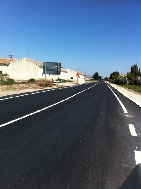 Avanzan las obras de mejora de la carretera RM-315 - 1, Foto 1