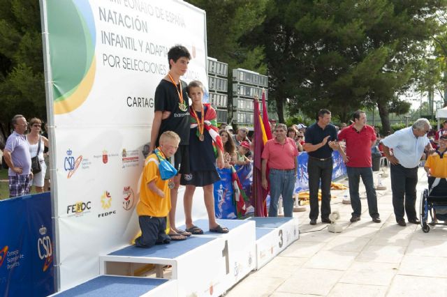 Ocho medallas, seis oros y dos récord para los nadadores de la Región en el Campeonato de España - 3, Foto 3
