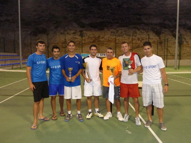 El totanero Pablo Costa se hace con el I torneo de tenis Bahía de Mazarrón, Foto 1