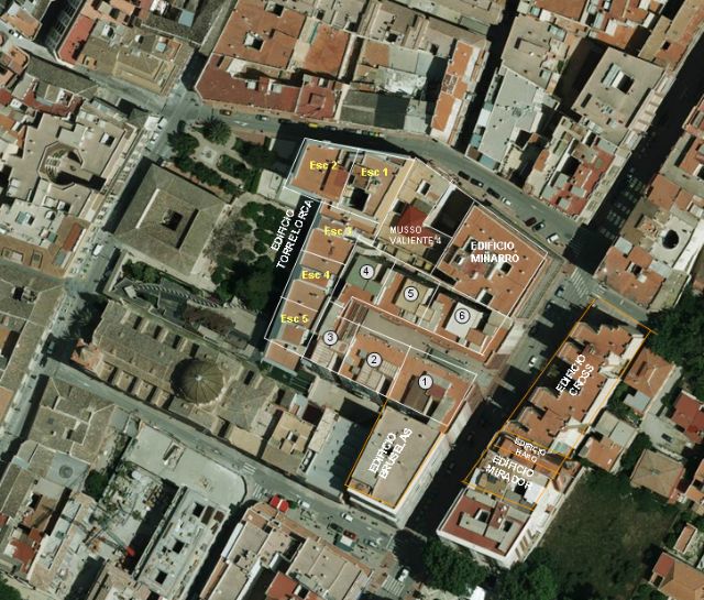 El Ayuntamiento de Lorca establece un operativo especial para extremar las medidas de seguridad durante la demolición de residencial San Mateo - 1, Foto 1