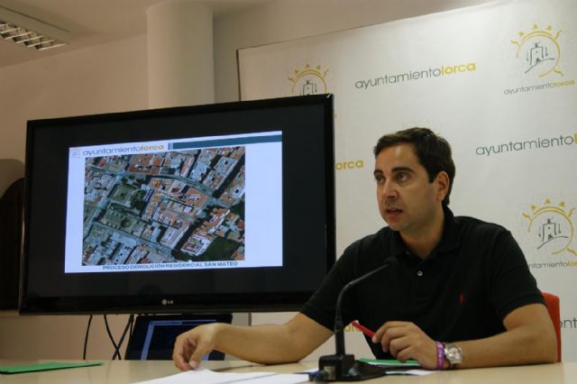 El Ayuntamiento de Lorca establece un operativo especial para extremar las medidas de seguridad durante la demolición de residencial San Mateo - 3, Foto 3