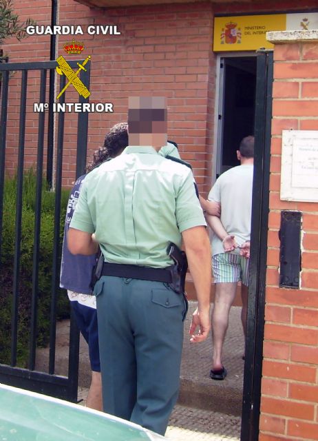 La Guardia Civil detiene a cuatro personas por robo en una explotación agrícola de Mula - 1, Foto 1