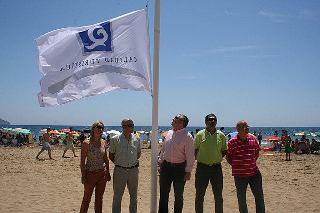 4 playas de Mazarrón ondean al viento su excelencia turística - 4, Foto 4