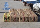 Intervenidos 2.200 kilos de hachs a un grupo de narcotraficantes que operaba en el litoral mediterrneo