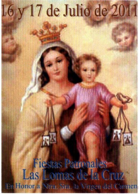 Las fiestas de Las Lomas de la Cruz, de la pedanía de Paretón-Cantareros en honor a la Virgen del Carmen, se celebran este fin de semana, Foto 1