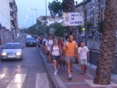 Éxito de participación y buen ambiente en las caminatas nocturnas de verano organizadas por la concejalía de Deportes