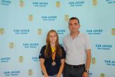 La joven palista del Club Mar Menor María Ramal obtuvo el oro en el Campeonato de España de Velocidad, en Pontevedra