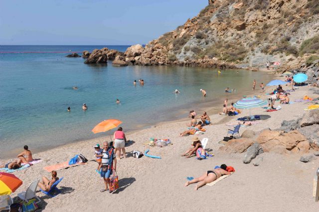 Cala Cortina, Cala del Pino y Playa Honda completan el izado de banderas azules de nuestras playas - 4, Foto 4