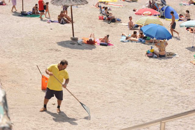 Cala Cortina, Cala del Pino y Playa Honda completan el izado de banderas azules de nuestras playas - 5, Foto 5