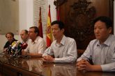 Especialistas en sismología del gobierno chino se desplazan a Lorca para conocer in situ los daños ocasionados por los terremotos del pasado 11 de mayo