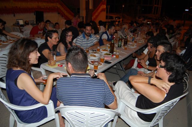 Las Cenas de Barrio, antesala de la coronación de las Reinas de las Fiestas Patronales de Lorquí - 2, Foto 2