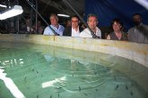 La Región de Murcia consigue un hito internacional en la reproducción del atún rojo en cautividad con larvas que superan los 20 días de vida
