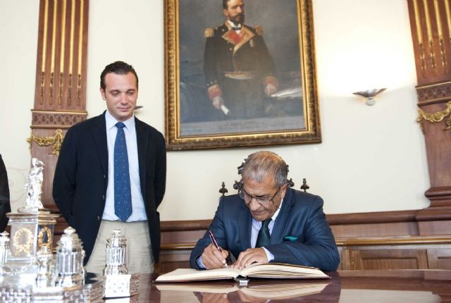 El embajador de Afganistán, en el Palacio Consistorial - 2, Foto 2