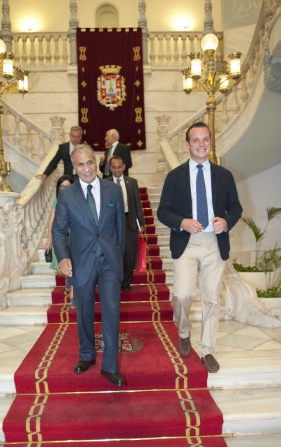 El embajador de Afganistán, en el Palacio Consistorial - 4, Foto 4