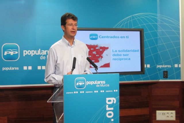 Ruiz afirma que la Región es contribuyente neta al sistema de pensiones y pide al Gobierno socialista solidaridad recíproca - 1, Foto 1