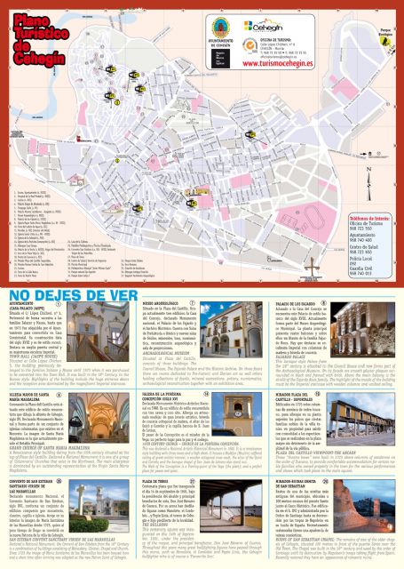 El Ayuntamiento elabora un plano turístico de Cehegín - 1, Foto 1