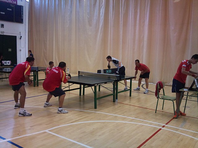 Tenis de mesa. Torneo de dobles Fiestas de Santiago 2011, Foto 4