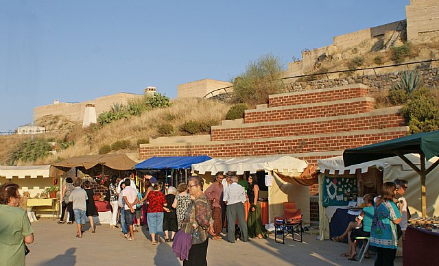 Puerto Lumbreras acoge durante todo el fin de semana el Mercadillo Medieval 'Zoco Medina Nogalte' en el entorno del Castillo y las Casas Cueva - 1, Foto 1