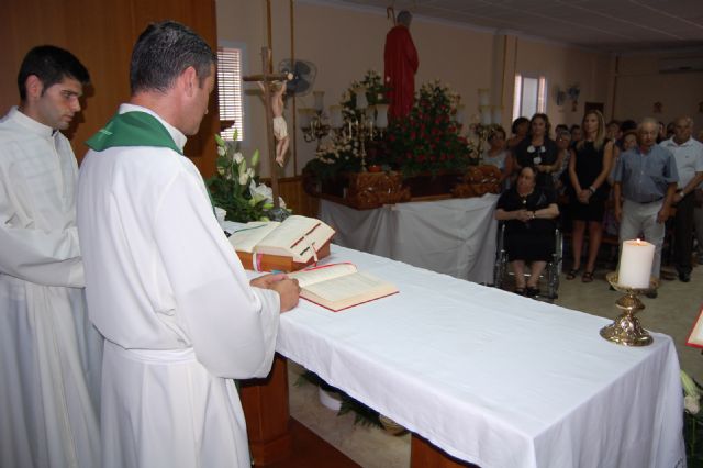 Una misa rociera pone punto y final a las fiestas patronales de La Loma - 1, Foto 1
