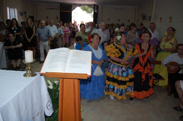 Una misa rociera pone punto y final a las fiestas patronales de La Loma - 2, Foto 2