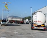 La Guardia Civil detiene al mximo responsable logstico de una banda organizada dedicada a grandes robos de aceite de oliva en almazaras.