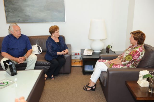 La alcaldesa recibe a la científica e Hija Predilecta de la ciudad, María Cascales - 1, Foto 1