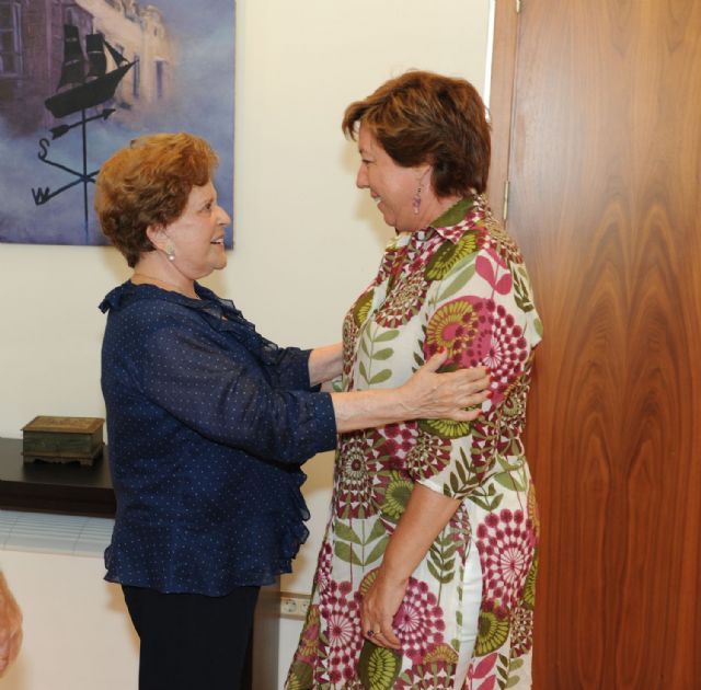 La alcaldesa recibe a la científica e Hija Predilecta de la ciudad, María Cascales - 2, Foto 2